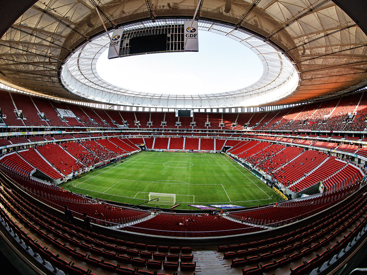 Em apenas cinco jogos da Copa, público do Novo Mané Garrincha