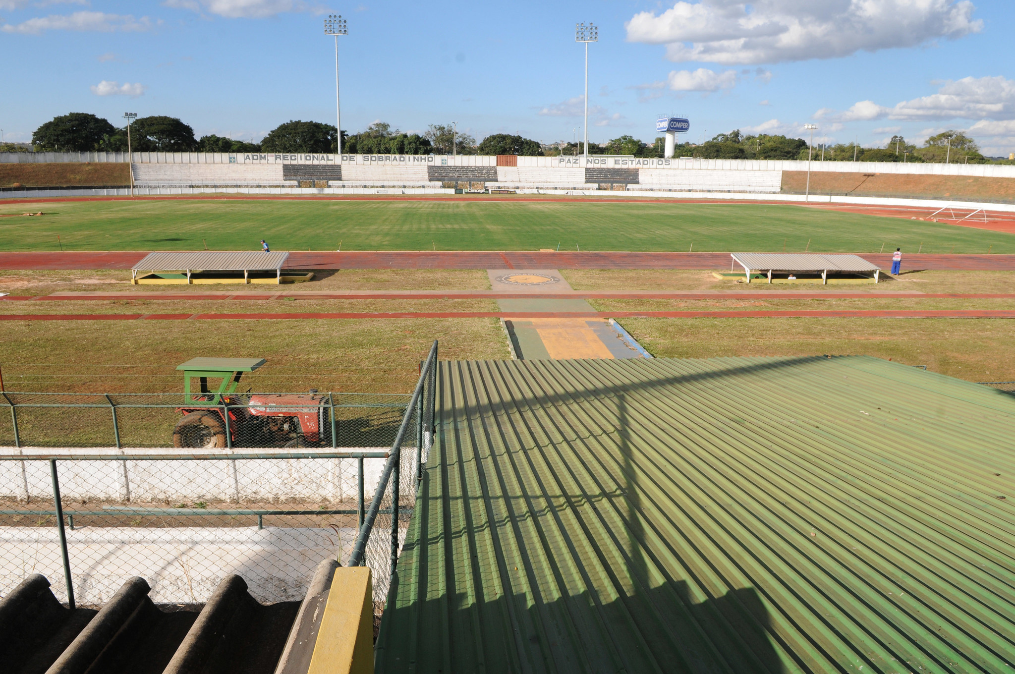 Estádio Augustinho Lima passará por reformas segundo a Secretaria de Esporte e Lazer do DF