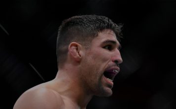 Mais um show! Vicente Luque vence Tyron Woodley por finalização no 1° round