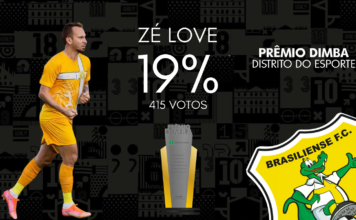 Zé Love, do Brasiliense, vence votação do Prêmio Dimba 2021