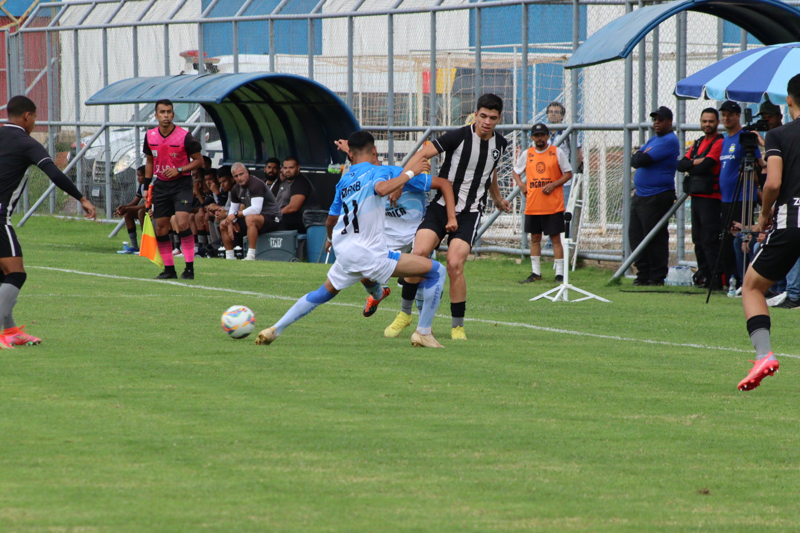 Confronto entre Capital x Botafogo pela Copa Capital Sub17, chamada agora de Super Copa