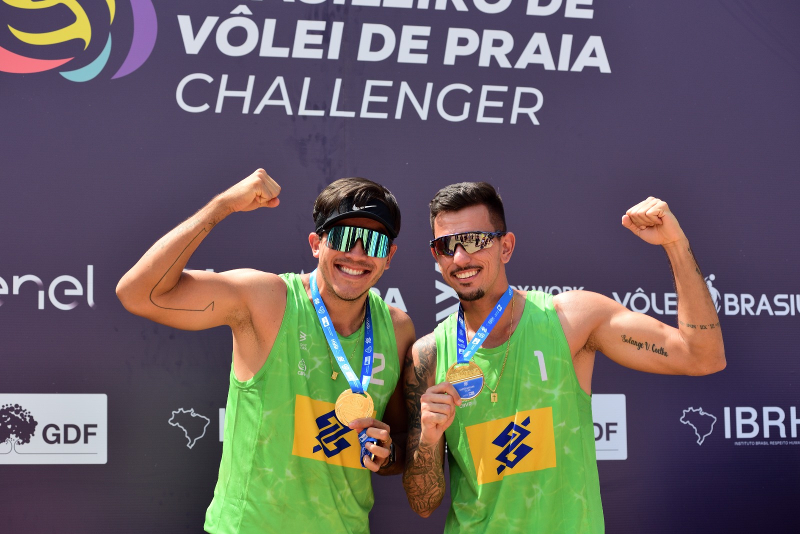 Cavazin e Gabriel - Festival de Areia - Vôlei de Praia