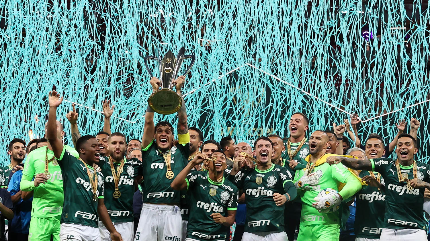 Jogadores do Palmeiras exaltam conquista da Supercopa do Brasil