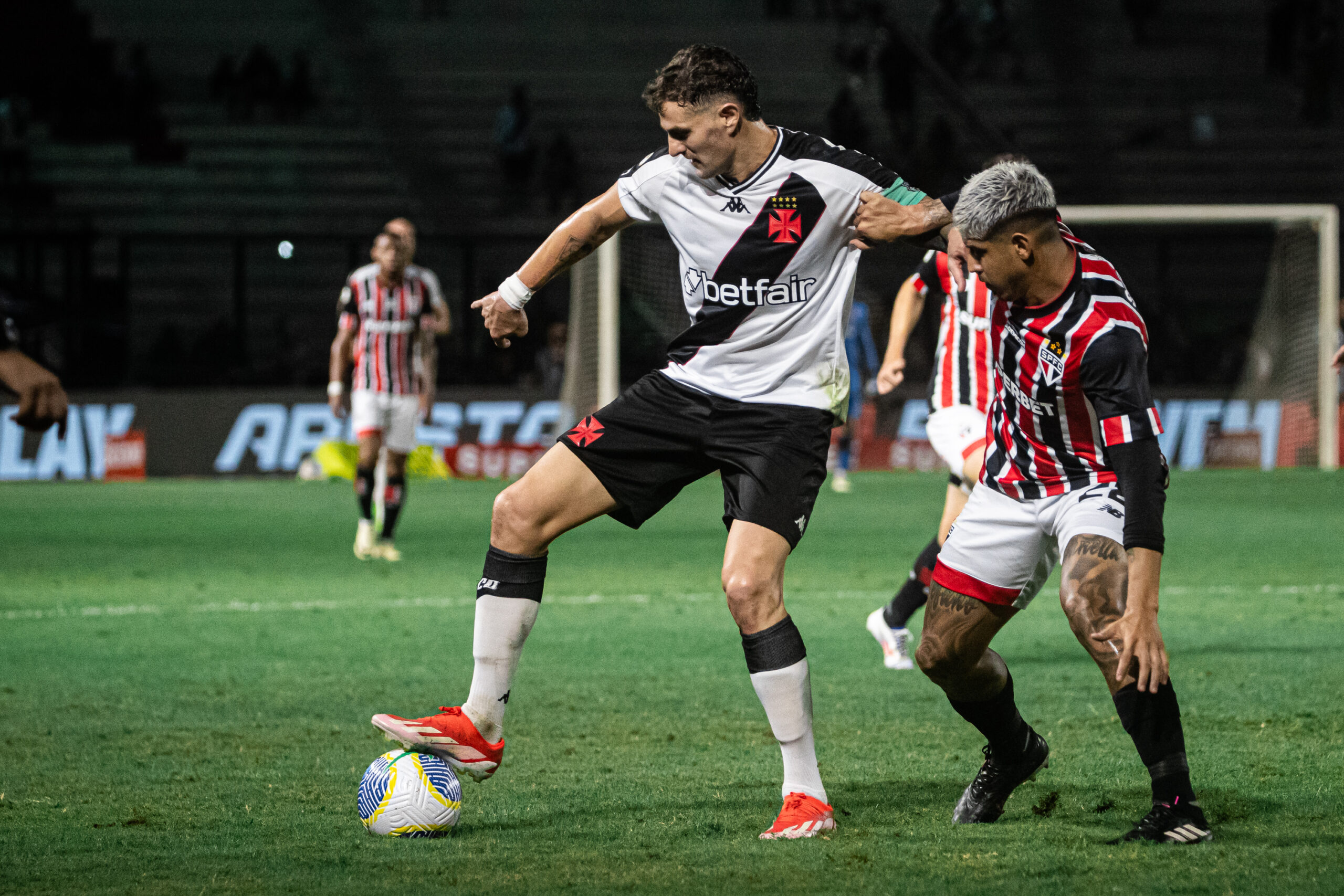 Partida do primeiro turno foi vencida por 4 a 1 pelo Vasco da Gama. Foto: Leandro Amorim | Vasco da Gama