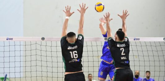 Brasília Vôlei reage, vira sobre Montes Claros e fica a um passo da elite Brasília Vôlei