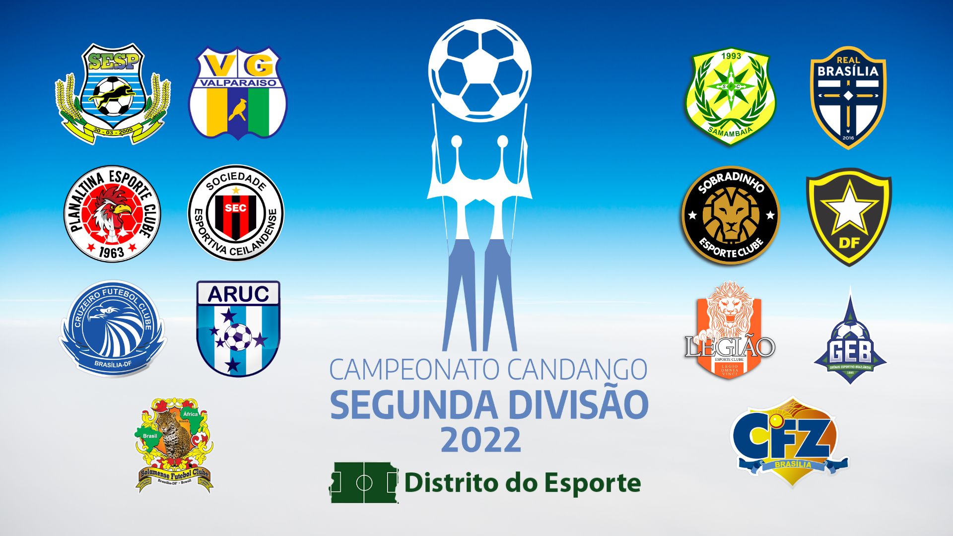 Arbitral indica Segunda Divisão do Candangão com dez clubes