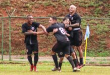 Brazlândi a x Ceilandense - jogo de ida da semifinal da Segunda Divisão do Campeonato Candango
