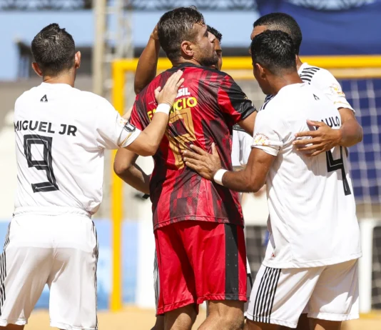 Ceilândia ganha e avança às quartas como líder na Libertadores de areia Ceilândia