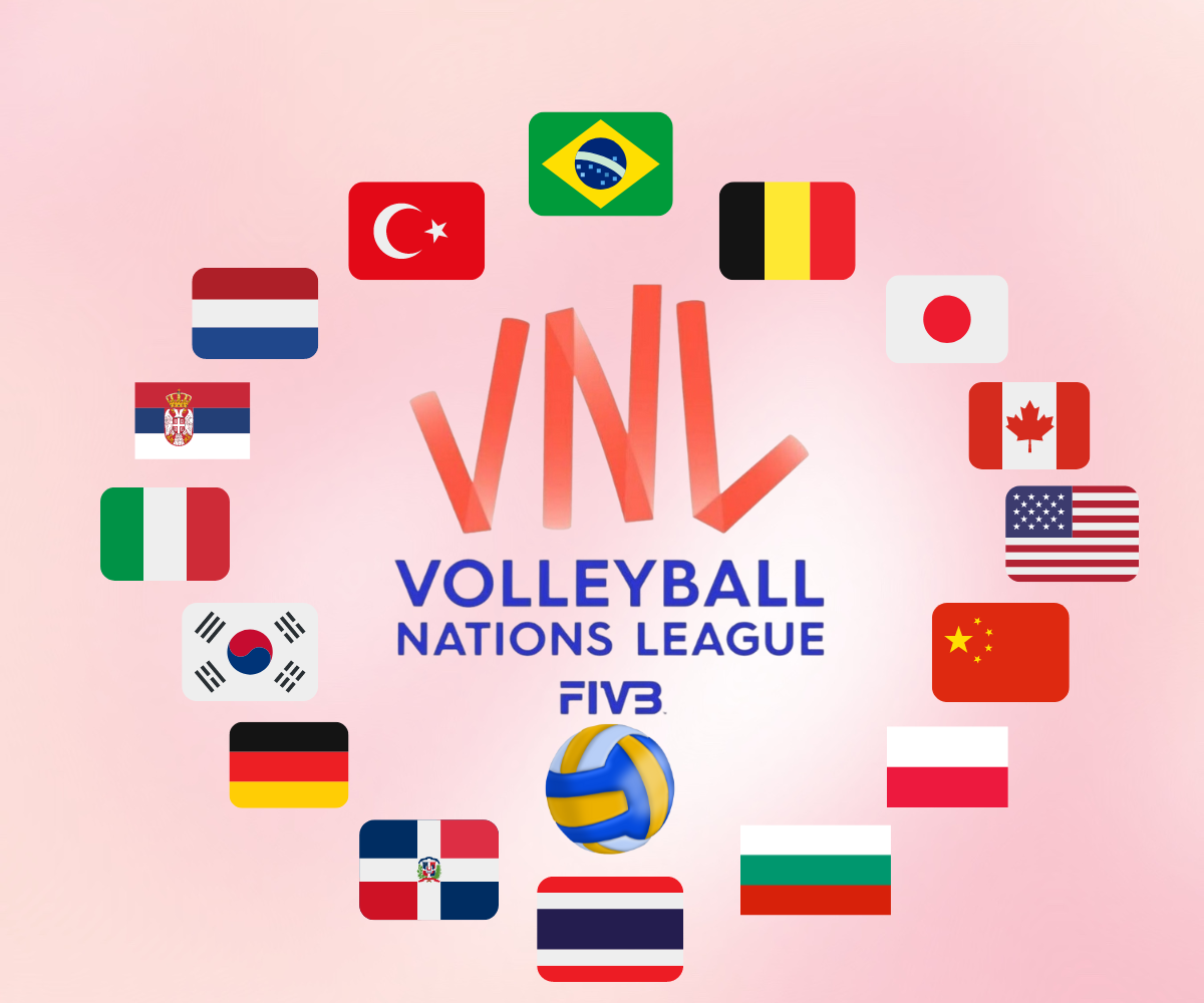 TABELA LIGA DAS NAÇÕES de VÔLEI FEMININO: TABELA VNL 2023