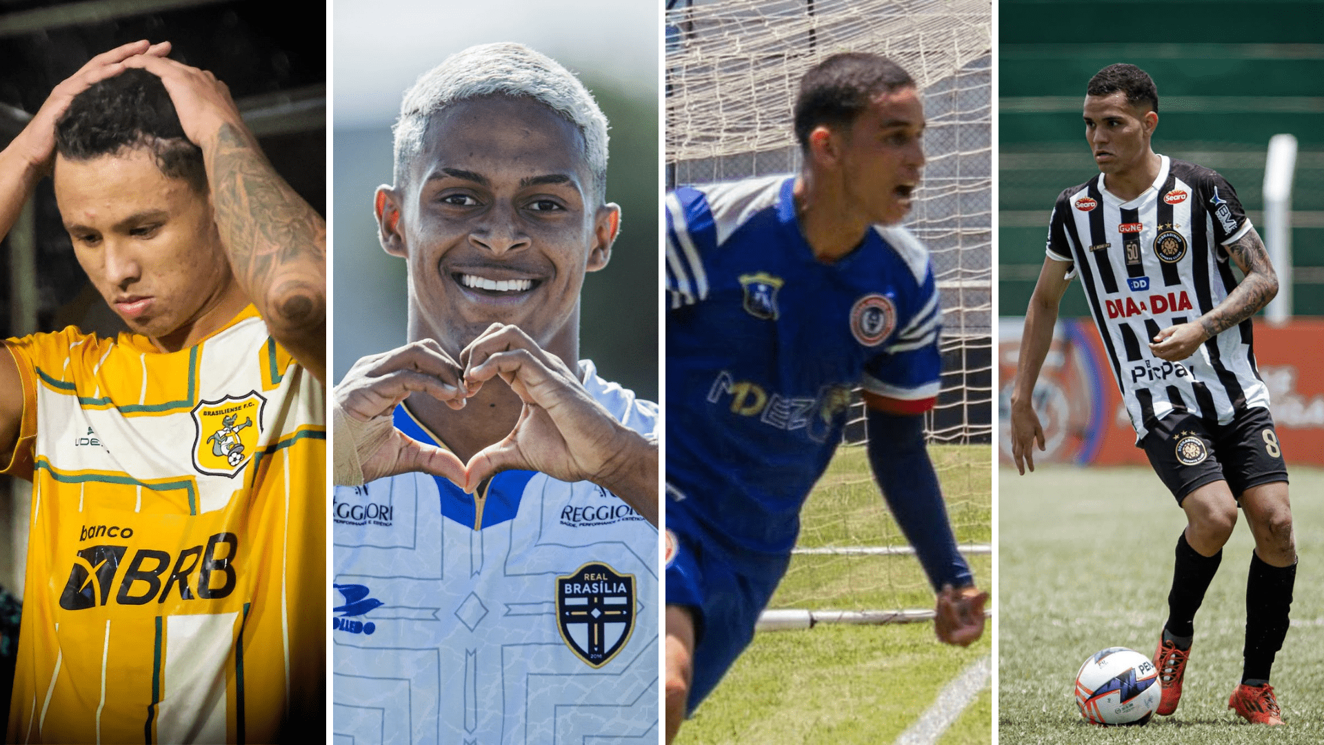 Real Brasília, Brasiliense, Canaã e Sobradinho na Copinha 2026