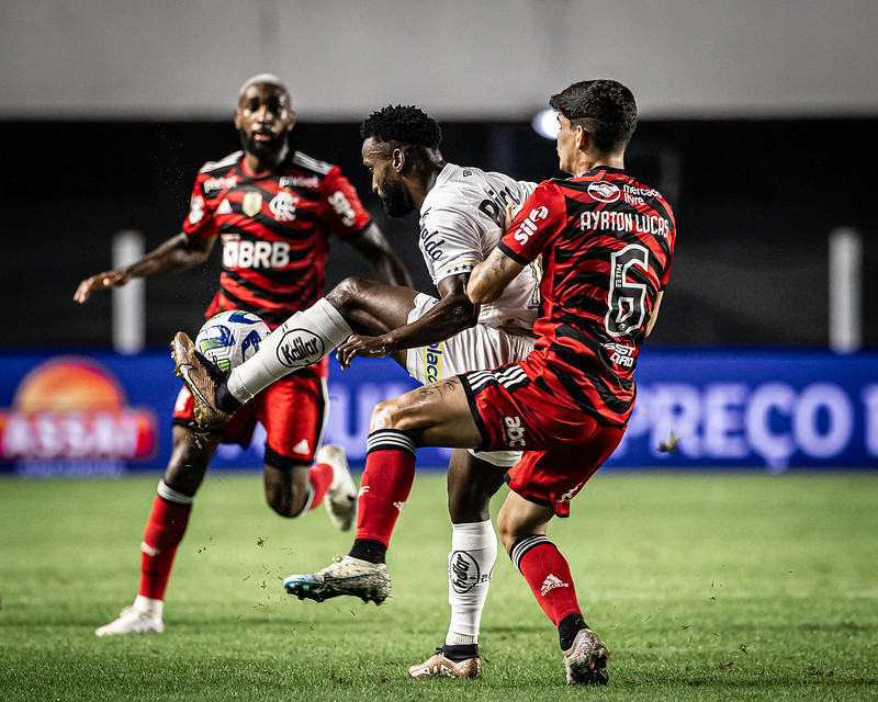 Flamengo e Santos em Brasília