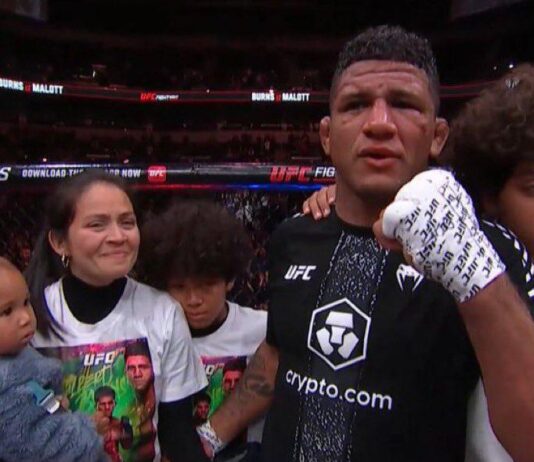 Gilbert ‘Durinho’ Burns anuncia aposentadoria após derrota no UFC Winnipeg Gilbert Durinho Burns