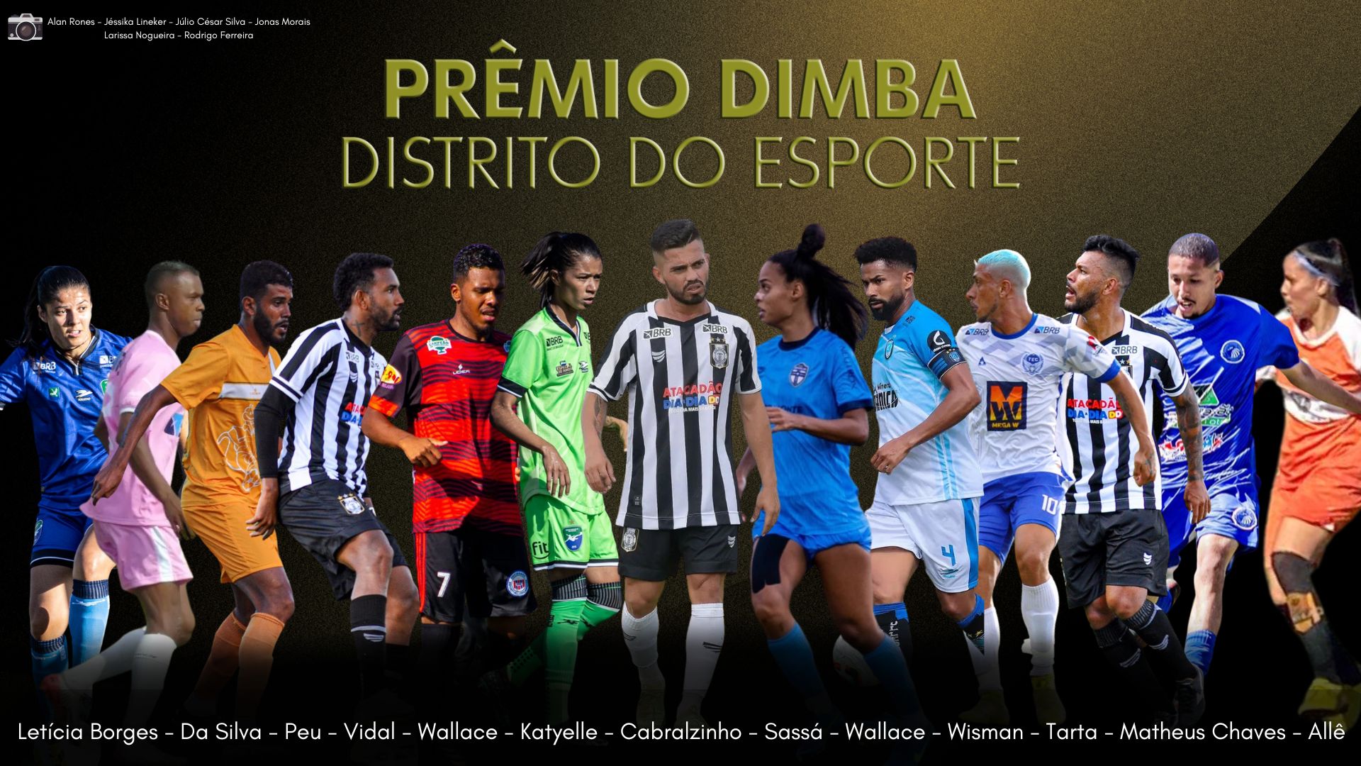 Prêmio Dimba 2021: vote e escolha o gol mais bonito da temporada do DF