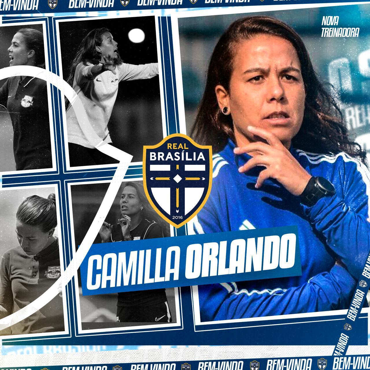 Camilla Orlando - Treinadora Real Brasília