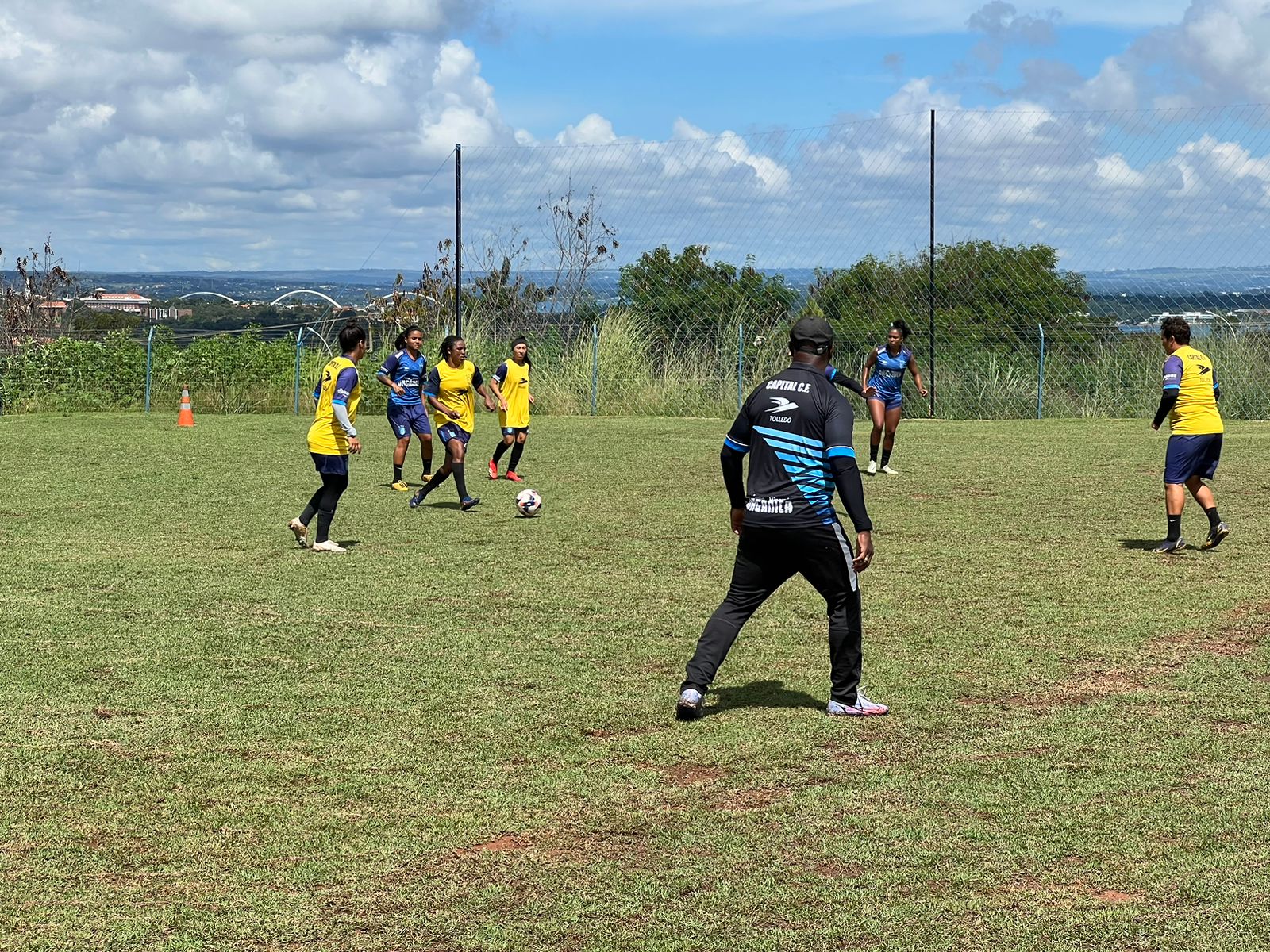 Capital Feminino se preparando para a estreia na Série A3 do Campeonato Brasileiro Feminino