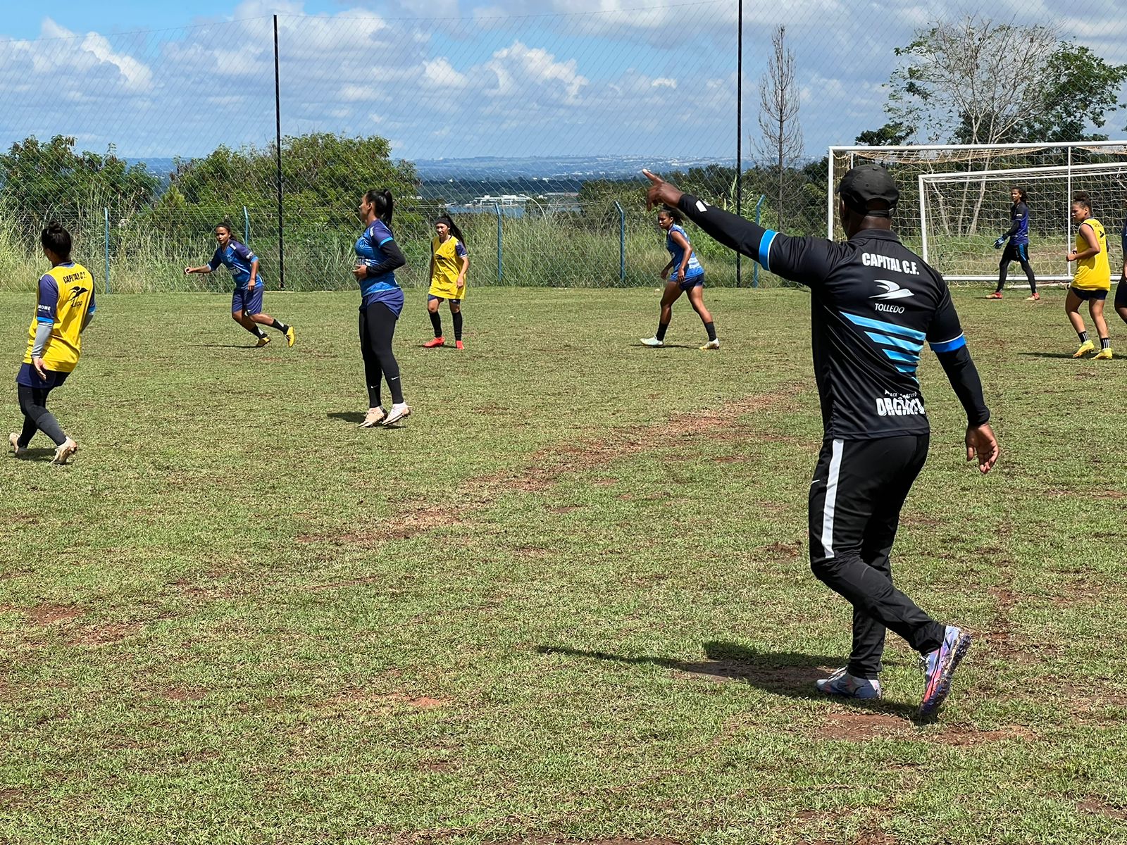 Capital Feminino se preparando para a estreia na Série A3 do Campeonato Brasileiro Feminino