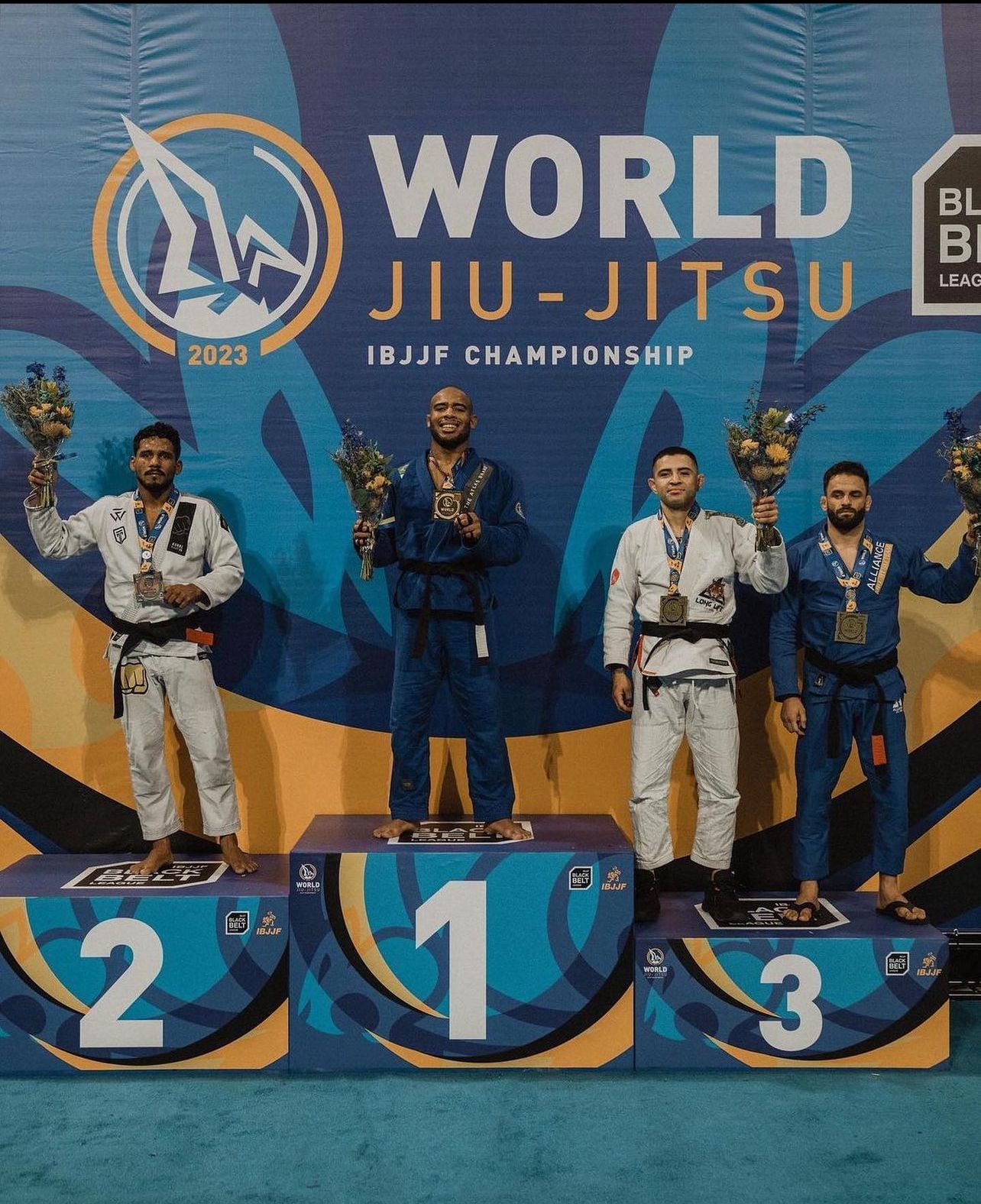 Pedro Maia conquista a prata no Mundial de jiujitsu