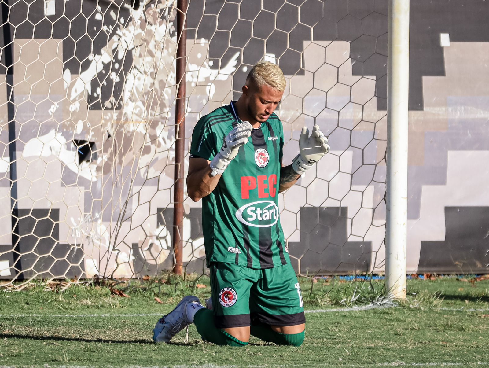Vágne Hugo, goleiro do Planaltina - Segunda Divisão do Campeonato Candango