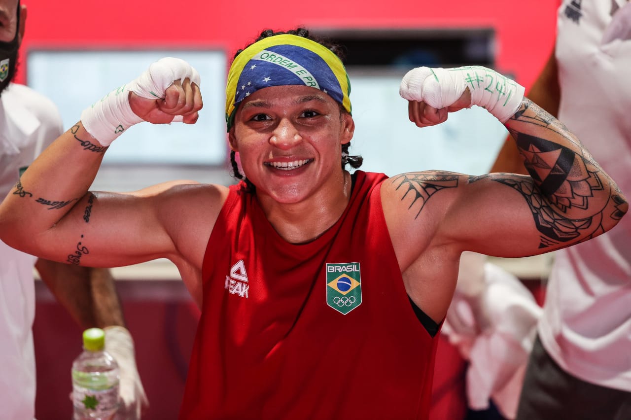 Bia Ferreira - Boxeadora medalhista na última edição dos Jogos Olímpicos - Boxe