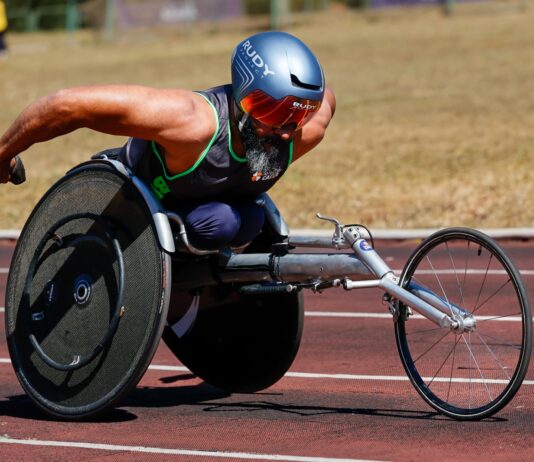 Vice-campeão do mundo, Parré melhora seu desempenho no Meeting Paralímpico