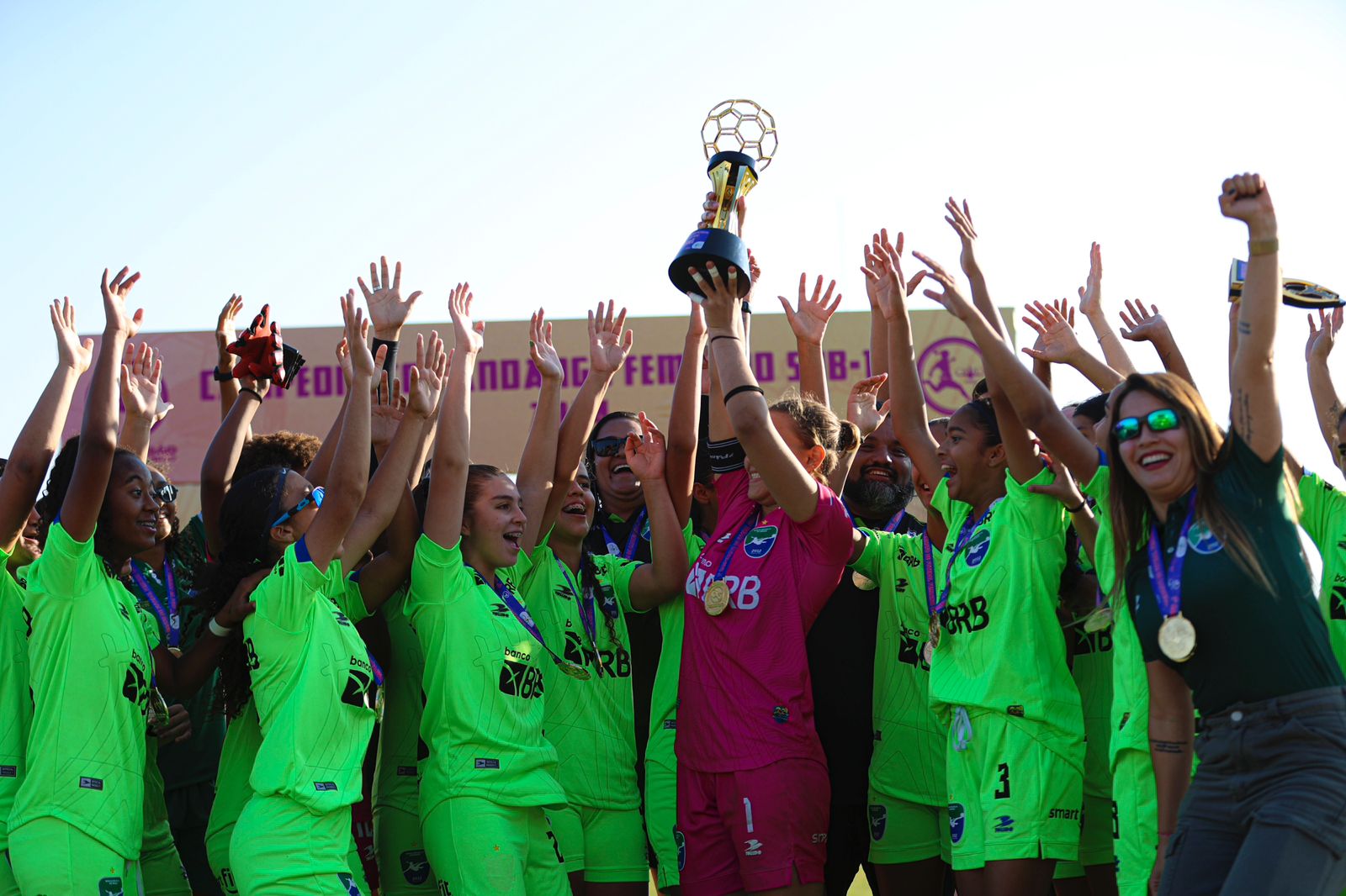 Minas Brasília é campeão da primeira edição do Campeonato Candango Feminino SUb-17 - Candanguinho Feminino Sub-17