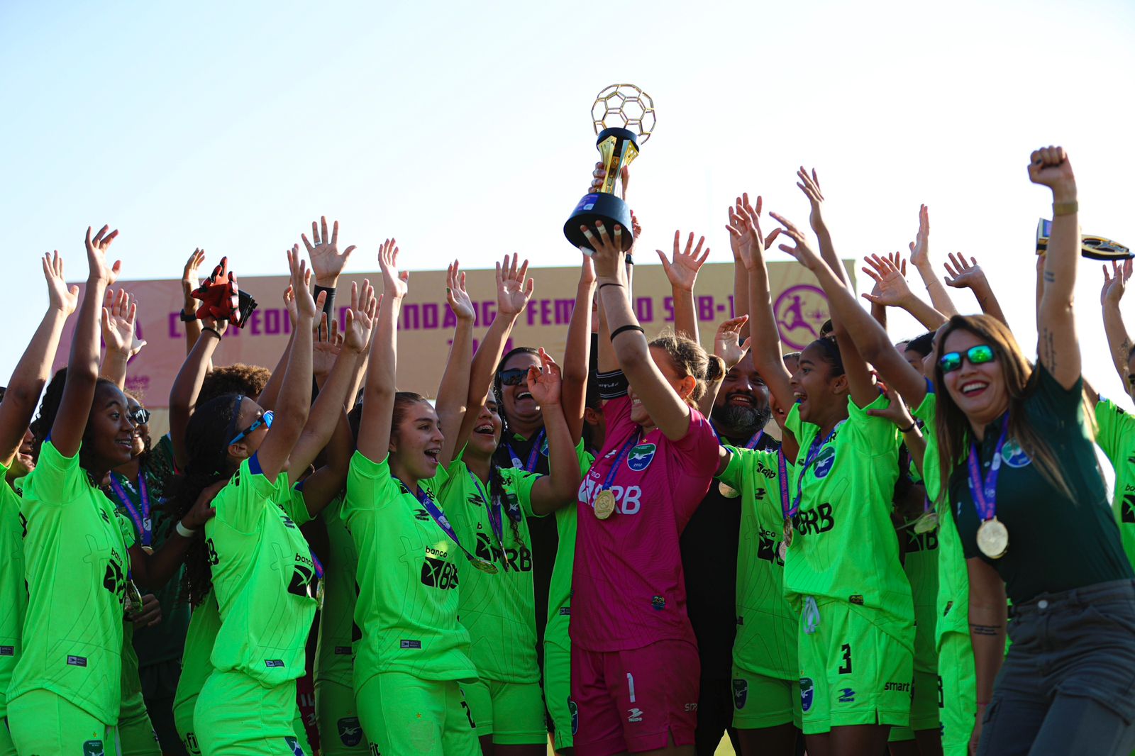 Minas Brasília campeão do Campeonato Candango Feminino Sub17