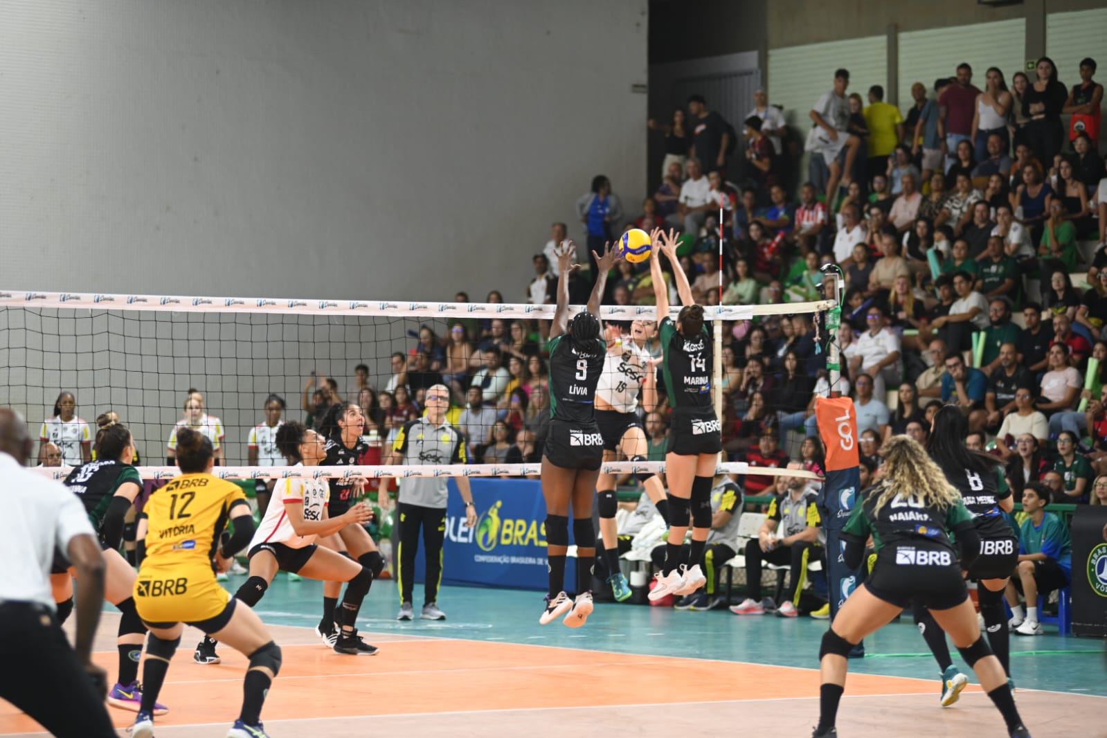 Brasília Vôlei x Flamengo - Superliga Feminina