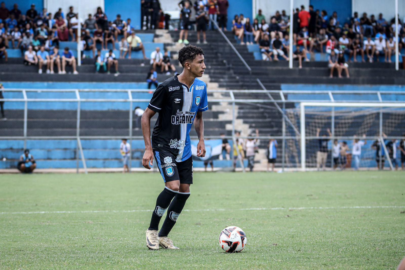 Dudu, atleta do Capital que foi negociado com o Red Bull Bragantino