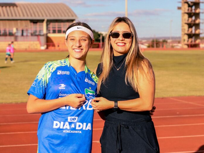 Micaely Spauba, jogadora do Minas Brasília convocada para a Seleção Brasileira Feminina