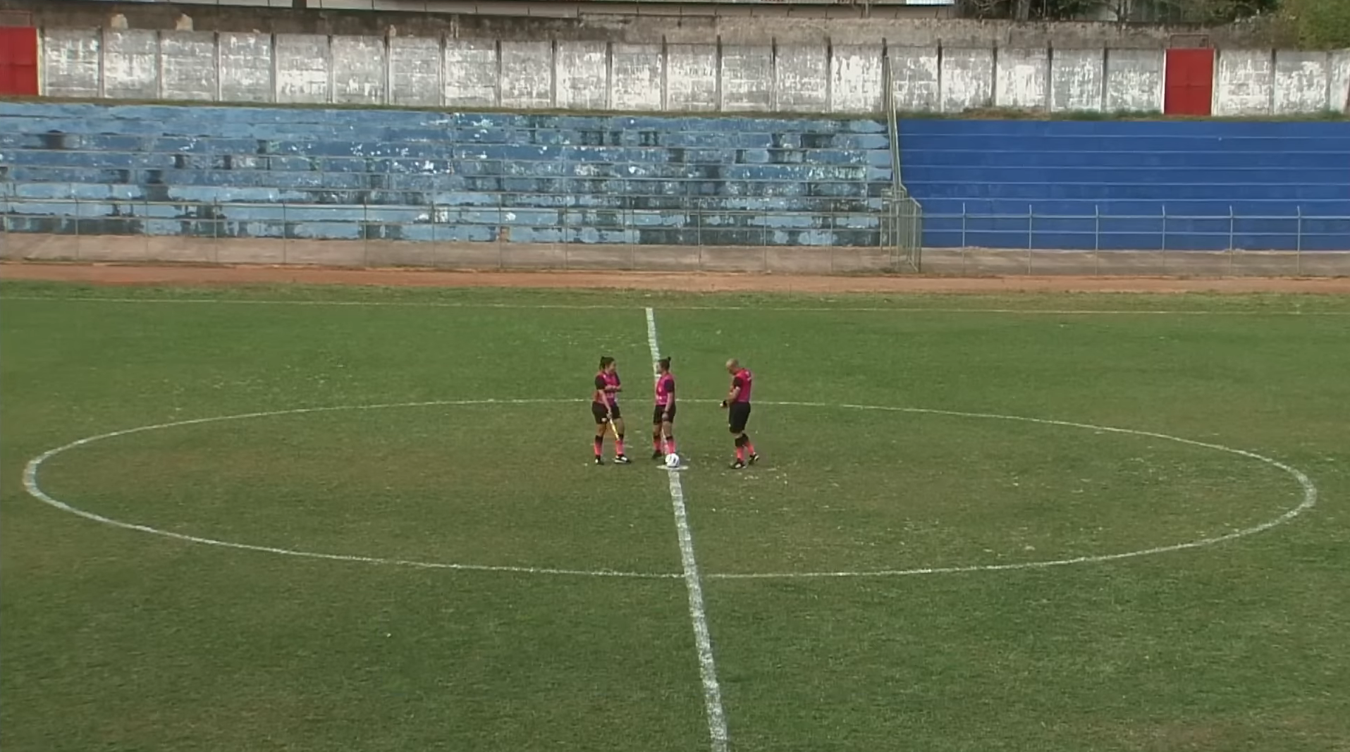 Estádio Chapadinha no confronto entre Sobradinho e Minas Brasília pelo Candangão Feminino