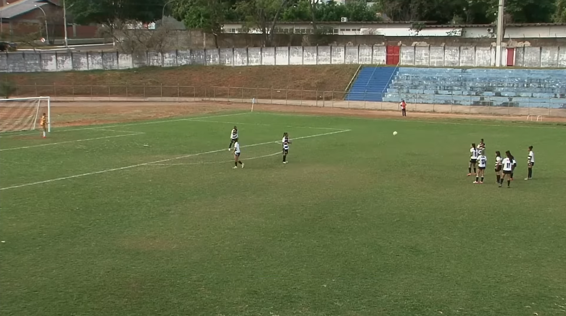 Estádio Chapadinha no confronto entre Sobradinho e Minas Brasília pelo Candangão Feminino