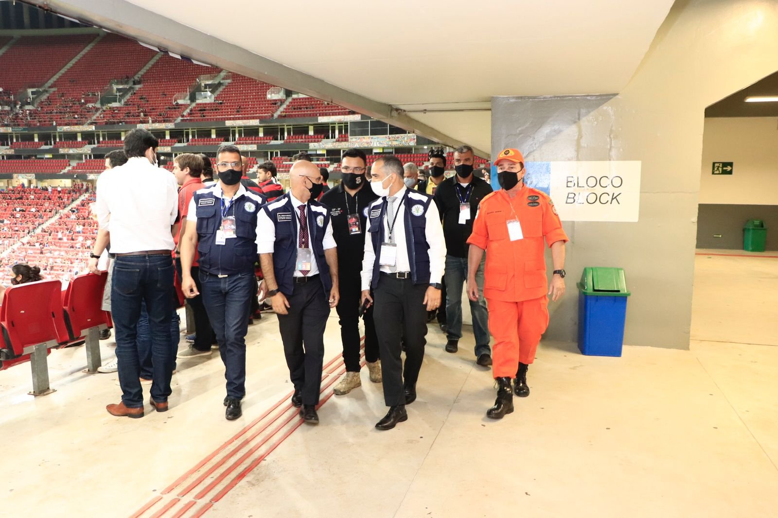 Estacionamento e esquema de trânsito para Vasco x Flamengo - Fim