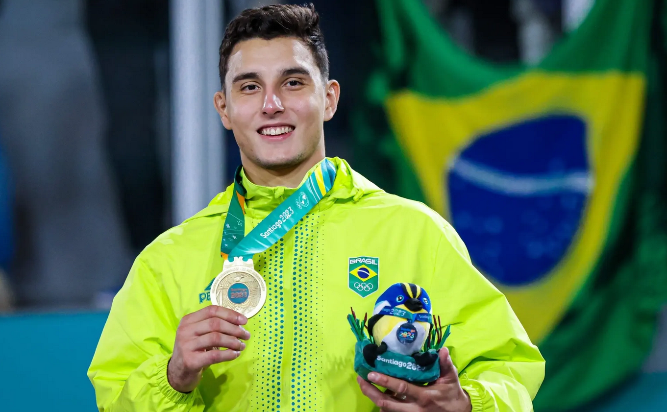 Guilherme Schimidt, ouro nos Jogos Pan-Americanos
